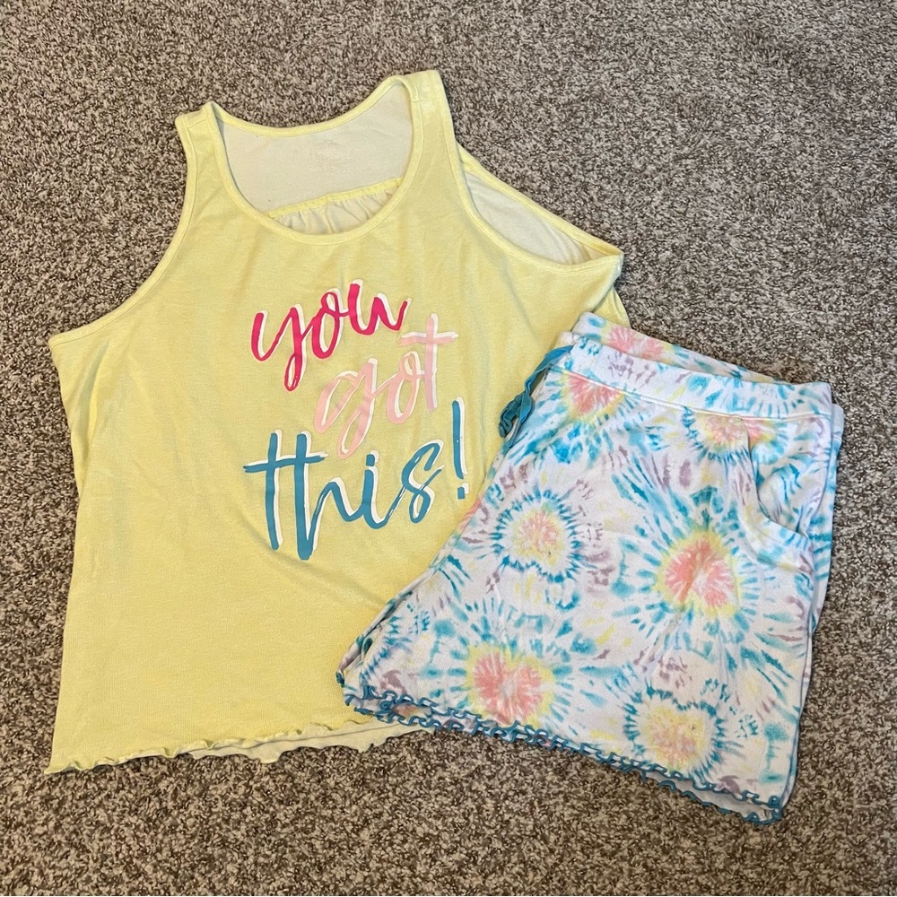 Pajama Tank/Short Set